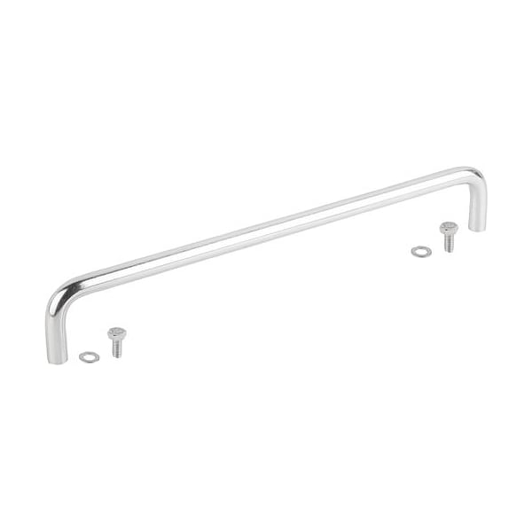 Pull Handles stainless steel, round profile
